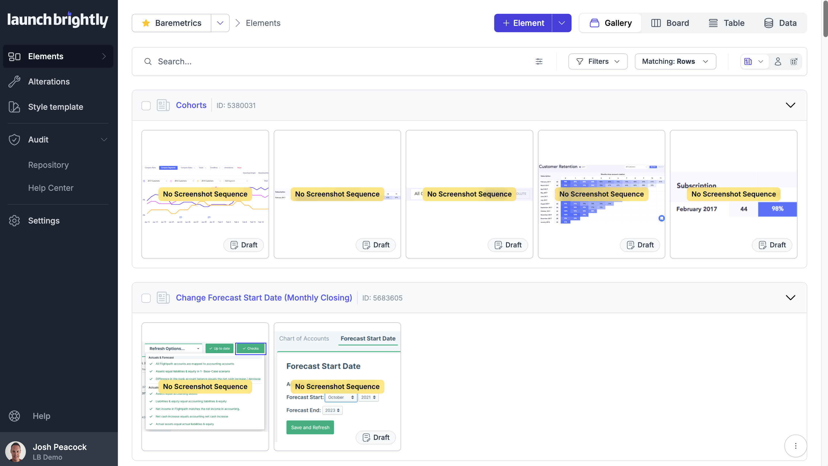 LaunchBrightly Imported Baremetrics Help Center Support Article Grouping