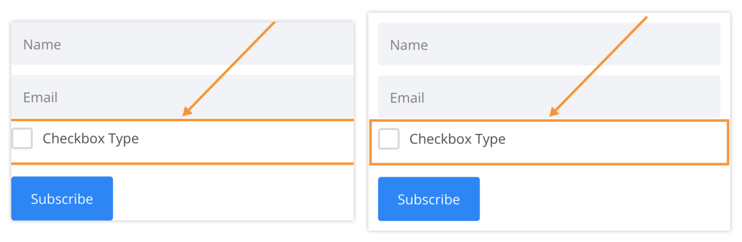 LaunchBrightly Margin vs. No margin Screenshot Comparison With Annotations